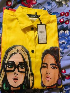 yellow shirt XL size