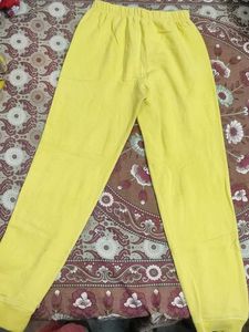 Yellow 'Real Boss' Joggers