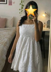 white dress