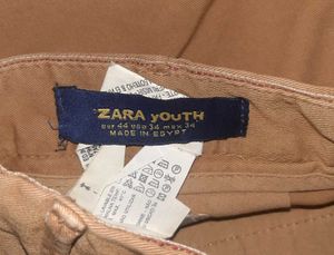Authentic Zara Brown Pants - Men