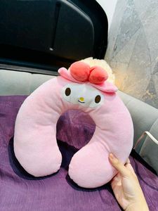 Cute Pink Travel Neck Pillow