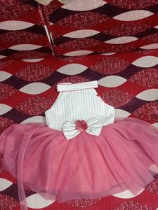 6 Months To 1 Year Fancy Baby Girl Frock