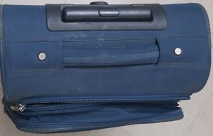 Skybags, blue in colour, cabin baggage