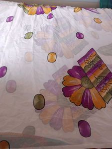 Vibrant Floral Print saree