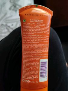 Lotus Herbals Safe Sun Daily Sunscreen