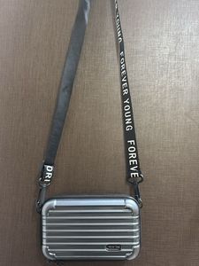 Forever Young Silver Crossbody Bag