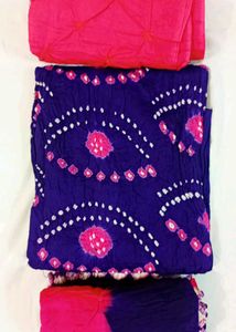 original bandhani cutton suit matiriyal 👗