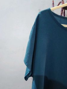 Teal  Tunic Top