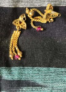 Gold Dangle Earrings