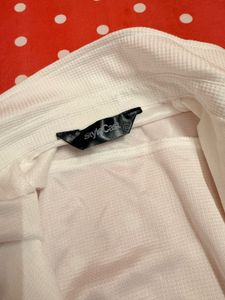 Classic White Men's Shirt