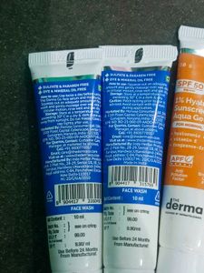 Derma Skincare Set - Face Wash &amp; Moisturizer