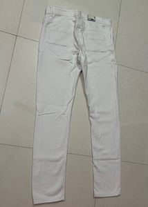 Halogen White Denim Jeans