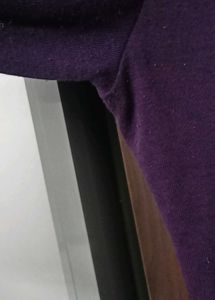 Elegant Plum Open Front Cardigan