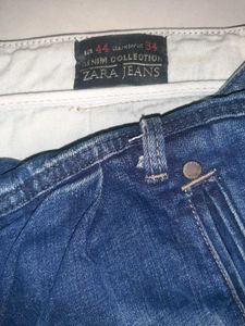💎 ZARA Denim Couture — Men's Rare Blue Jeans