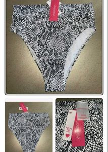 xhilaration Snakeskin Print Bikini Bottoms
