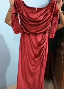 Elegant Velvet one piece Dress