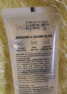 Orginal Pilgrim 24K Gold Gel Face Wash