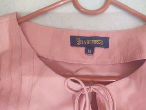 New Peach Color RareRoots Kurti