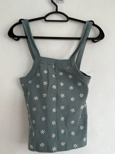 Cute Floral Tank Top