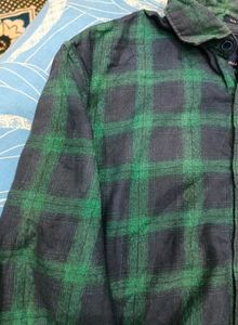 Green Checked Shirt