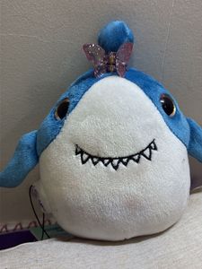 Cute Shark Plush Toy with Butterfly Clip (freebie