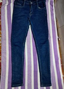 Dark Blue Denim Jeans