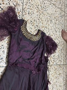Elegant Purple Lehenga Choli