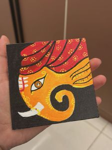 Ganesha Painting on Canvas