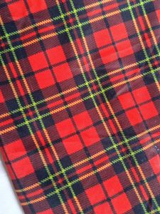 Tartan Plaid Bikini Top