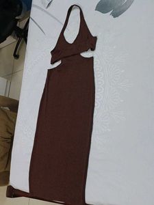 H &amp;M Brown Dress