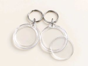 Insert photo acrylic keychains 10 pcs