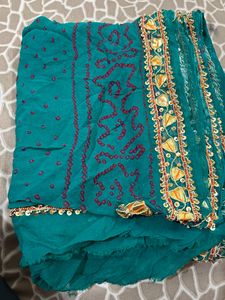 Pure Chiffon Small Badhej Gota Work Dupatta