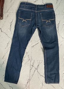 Roadster Men's Blue Denim Jeans