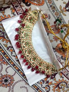 meenakari and kundan Necklace Set