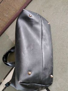 DKNY black tote bag
