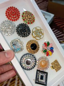 Pack of 2 ring in different design you select