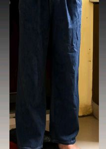 Wide Leg Denim Jeans