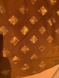 Golden  Dupatta