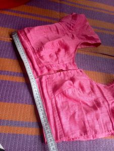 Pink Striped Cotton Blouse