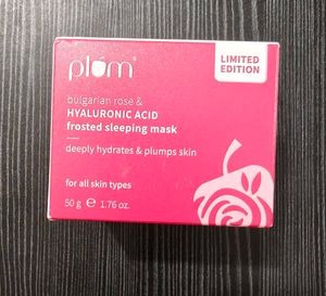 Plum Bulgarian Rose & HA Sleeping Mask