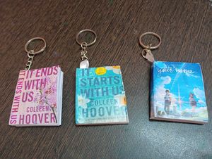 Mini Book Keychains/Charms Set