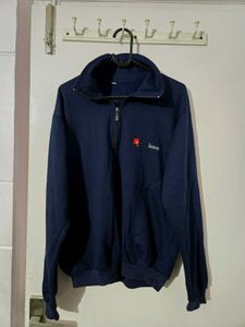 Mindlance Embroidered Quarter-Zip Sweatshirt