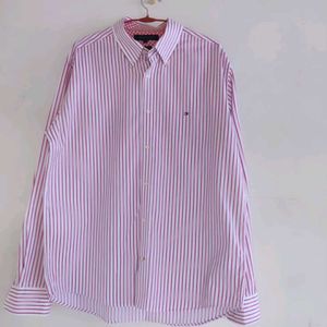 Tommy Hilfiger shirt pink stripe