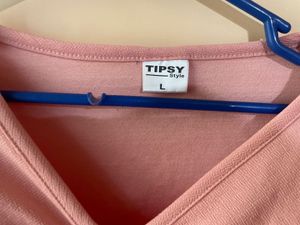 Cute Pink Ruched Crop Top