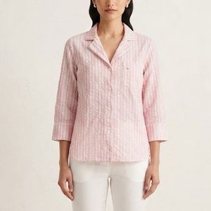 Pink Striped Shirt
