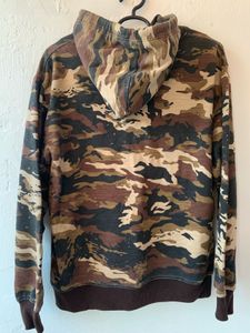 Camo Print Hoodie