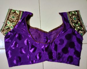 Heavy Sari And Blouse