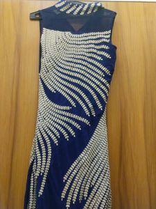 Elegant Blue Embroidered Kurta Set
