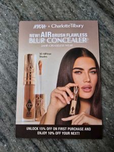 Charlotte Tilbury Concealer Shade Finder Card