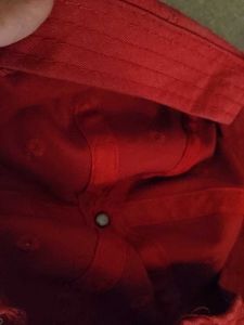 Red Eagle Baseball Caps (Set of 2)